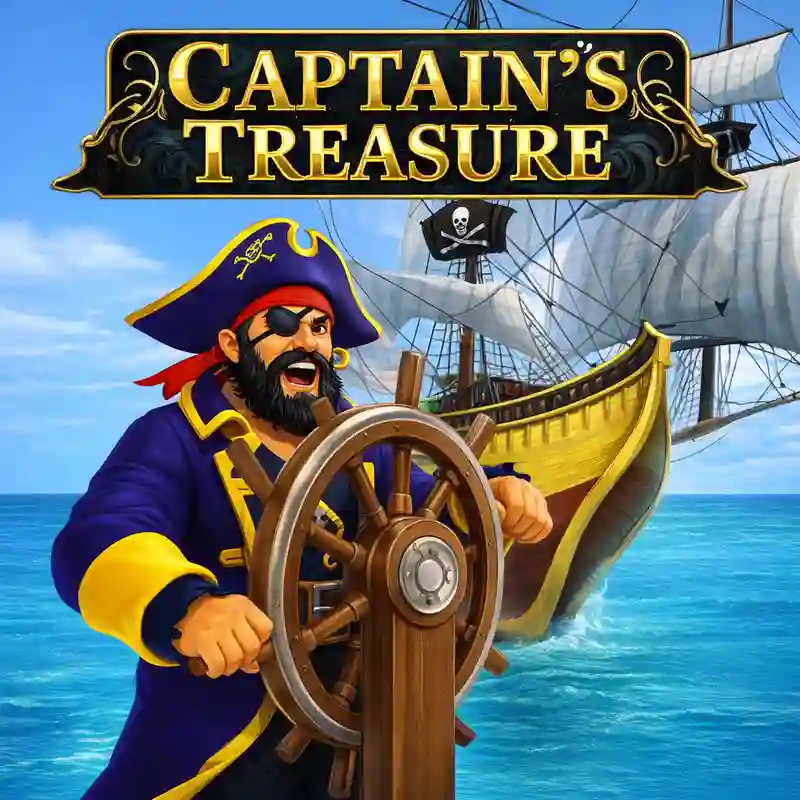 Captain's Treasure Slot Game at okgames Philippines